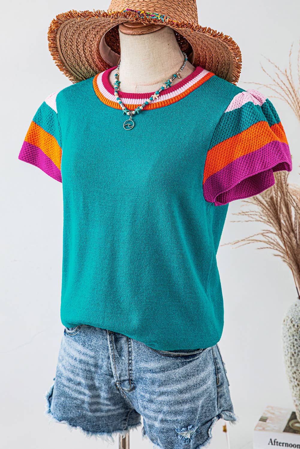 Flutter Sleeve Sweater