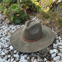 Thumbnail for Best seller Fashion Classic Wide Brim Suede Primium Hat Wid