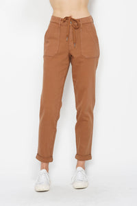 Thumbnail for Judy Blue Garment Dyed Cuffed Jogger