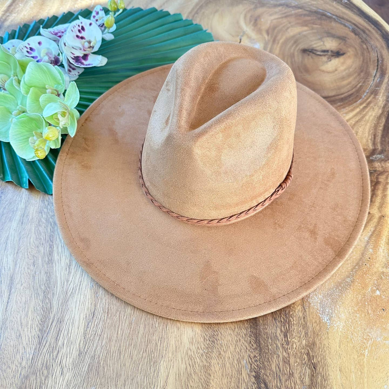 Best seller Fashion Classic Wide Brim Suede Primium Hat Wid