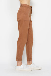 Thumbnail for Judy Blue Garment Dyed Cuffed Jogger