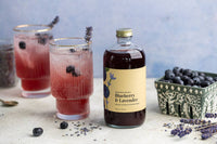 Thumbnail for Blueberry and Lavender Cocktail Mixer and Mocktail Mixer, 16 fl oz