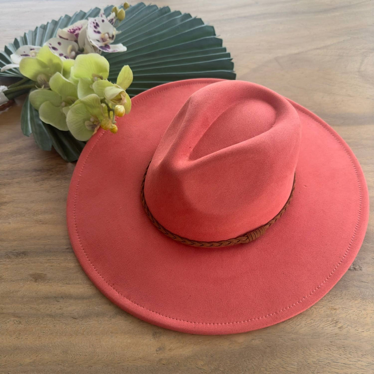 Best seller Fashion Classic Wide Brim Suede Primium Hat Wid