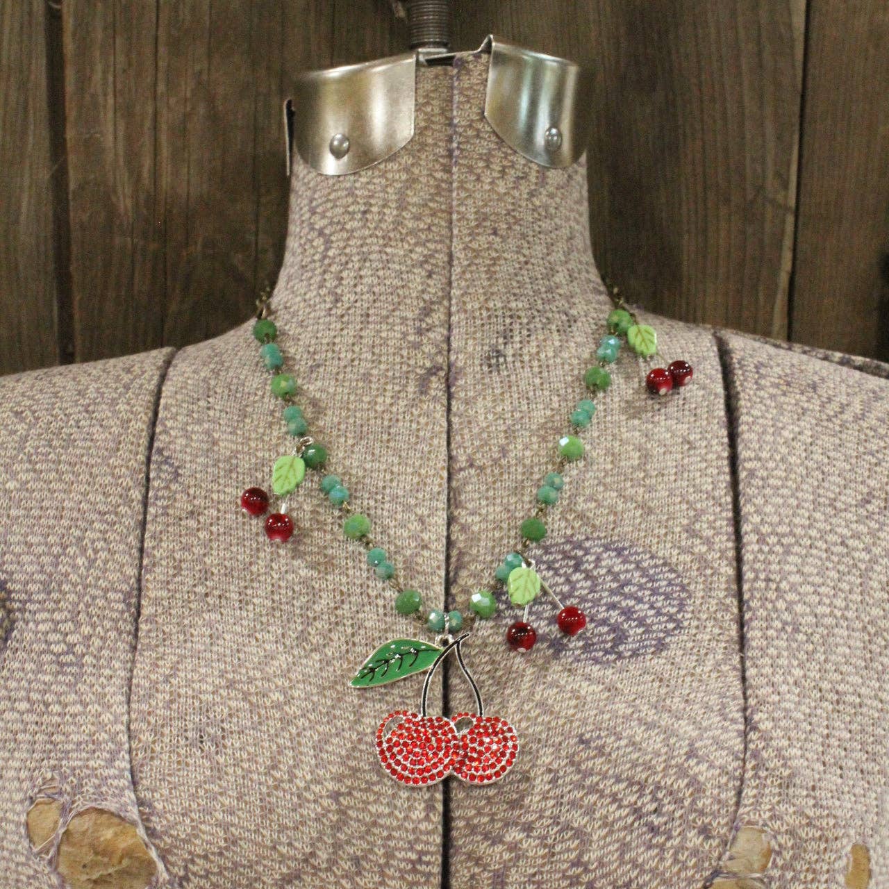 Hi Ho Cherry Ohhh...Charm'd Necklace