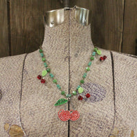 Thumbnail for Hi Ho Cherry Ohhh...Charm'd Necklace