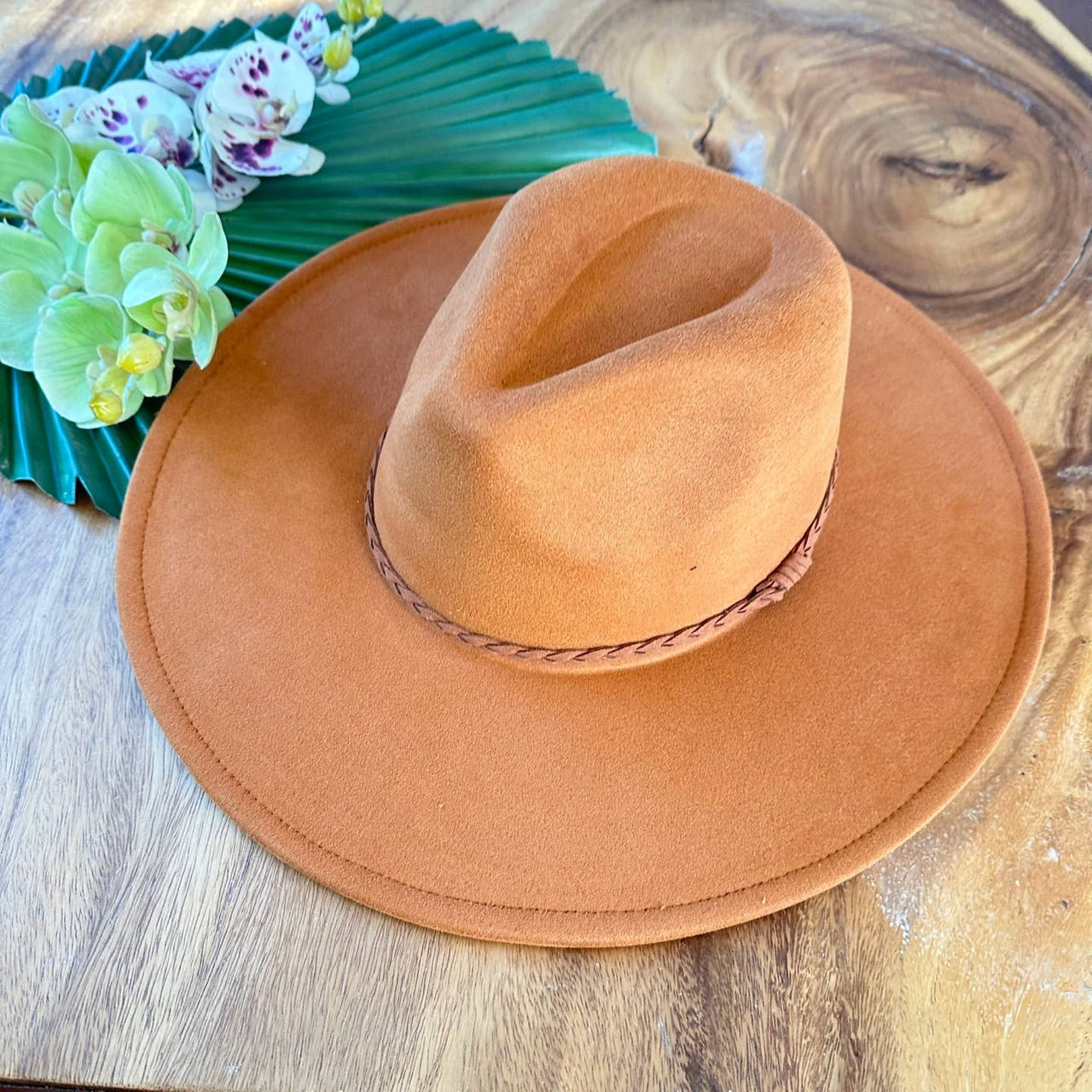Best seller Fashion Classic Wide Brim Suede Primium Hat Wid