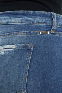 Thumbnail for KanCan Jeans Plus Size Boyfriend Jean KC8631M-P: MEDIUM Denim