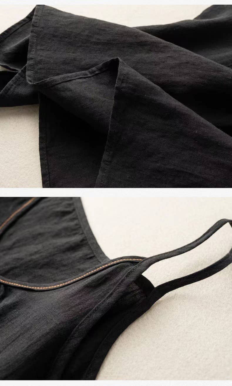 Cotton Linen Camisole Tank Top