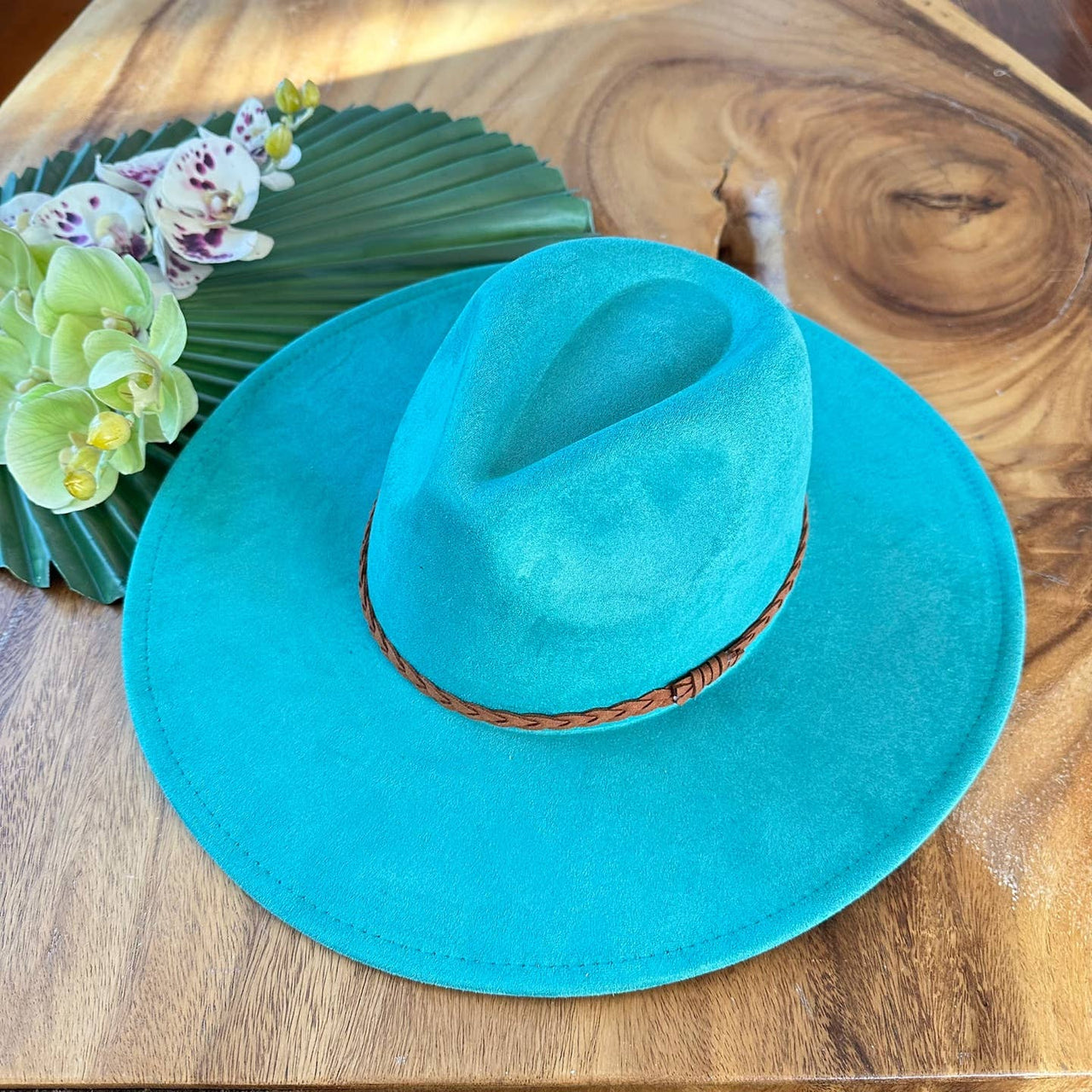 Best seller Fashion Classic Wide Brim Suede Primium Hat Wid