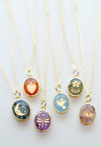 Thumbnail for Symbol Stone Necklace