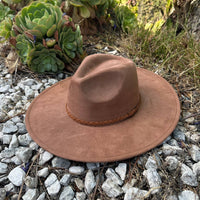Thumbnail for Best seller Fashion Classic Wide Brim Suede Primium Hat Wid
