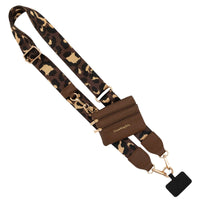 Thumbnail for Clip & Go Crossbody Strap with Pouch - Leopard Collection