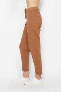 Thumbnail for Judy Blue Garment Dyed Cuffed Jogger