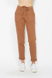 Thumbnail for Judy Blue Garment Dyed Cuffed Jogger