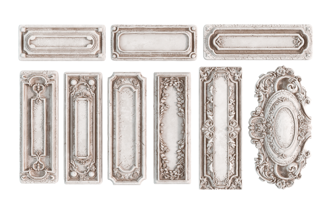 Conservatory Labels 6"x10" - IOD Decor Mould™ - Iron Orchid Designs