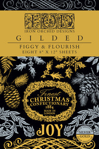 Thumbnail for Figgy & Flourish IOD Foil Transfer 8x12 Pad™-Iron Orchid Designs
