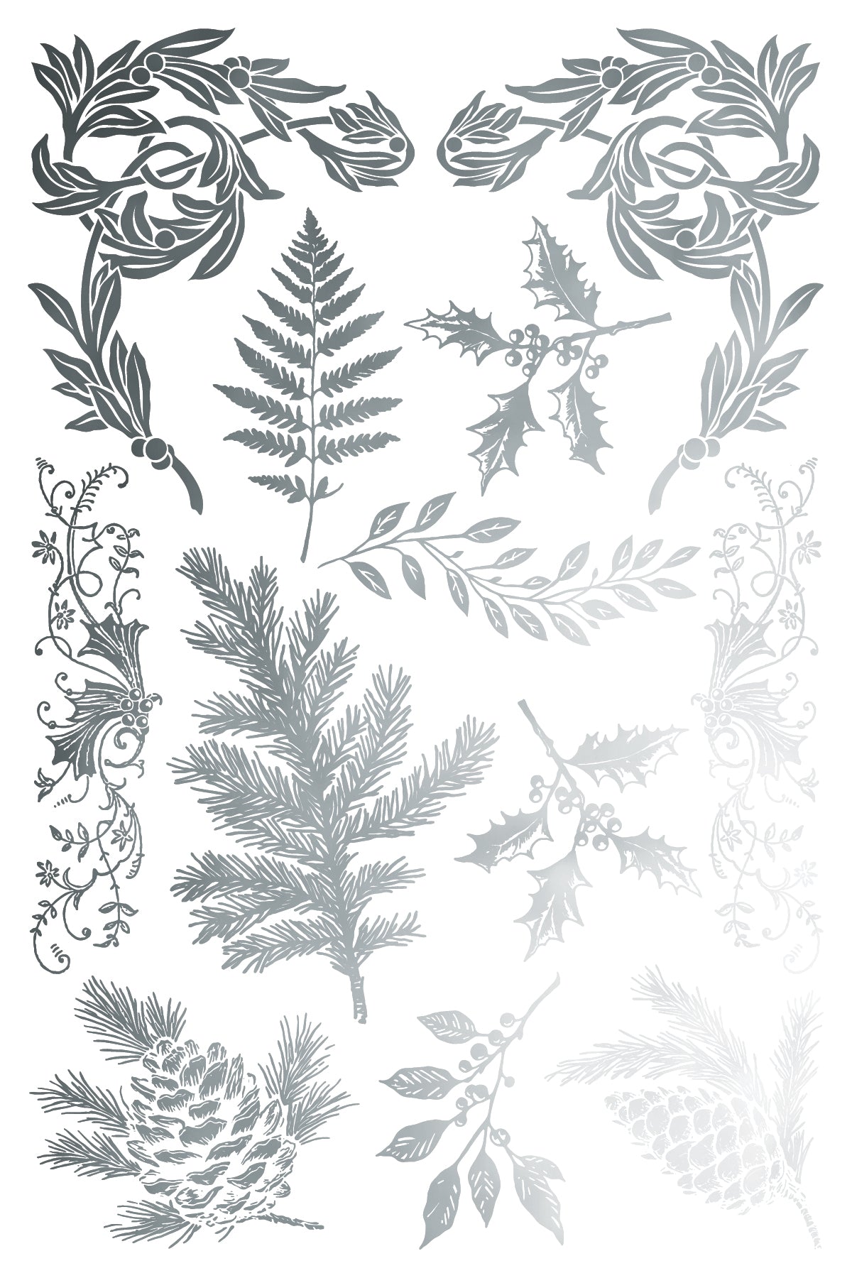 Figgy & Flourish IOD Foil Transfer 8x12 Pad™-Iron Orchid Designs