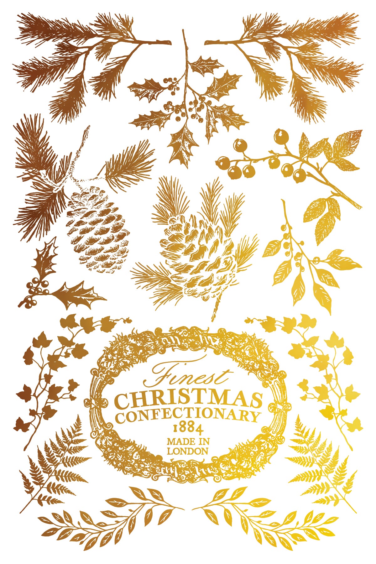 Figgy & Flourish IOD Foil Transfer 8x12 Pad™-Iron Orchid Designs
