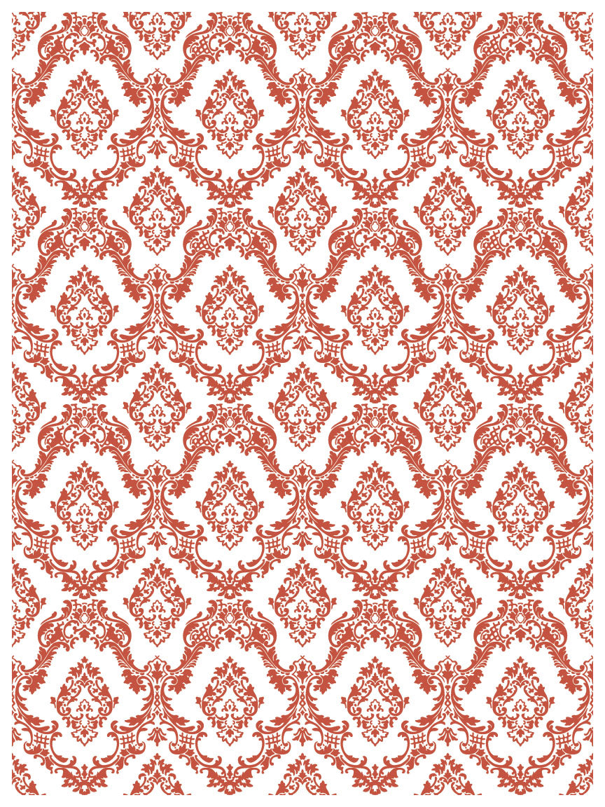 Lattice Rose IOD Paint Inlay 12x16 Pad - Iron Orchid Designs