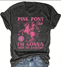Thumbnail for Pink Pony Club Tee Shirt