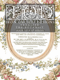 Thumbnail for The Botanist IOD Transfer 12x16 Pad™-Iron Orchid Designs