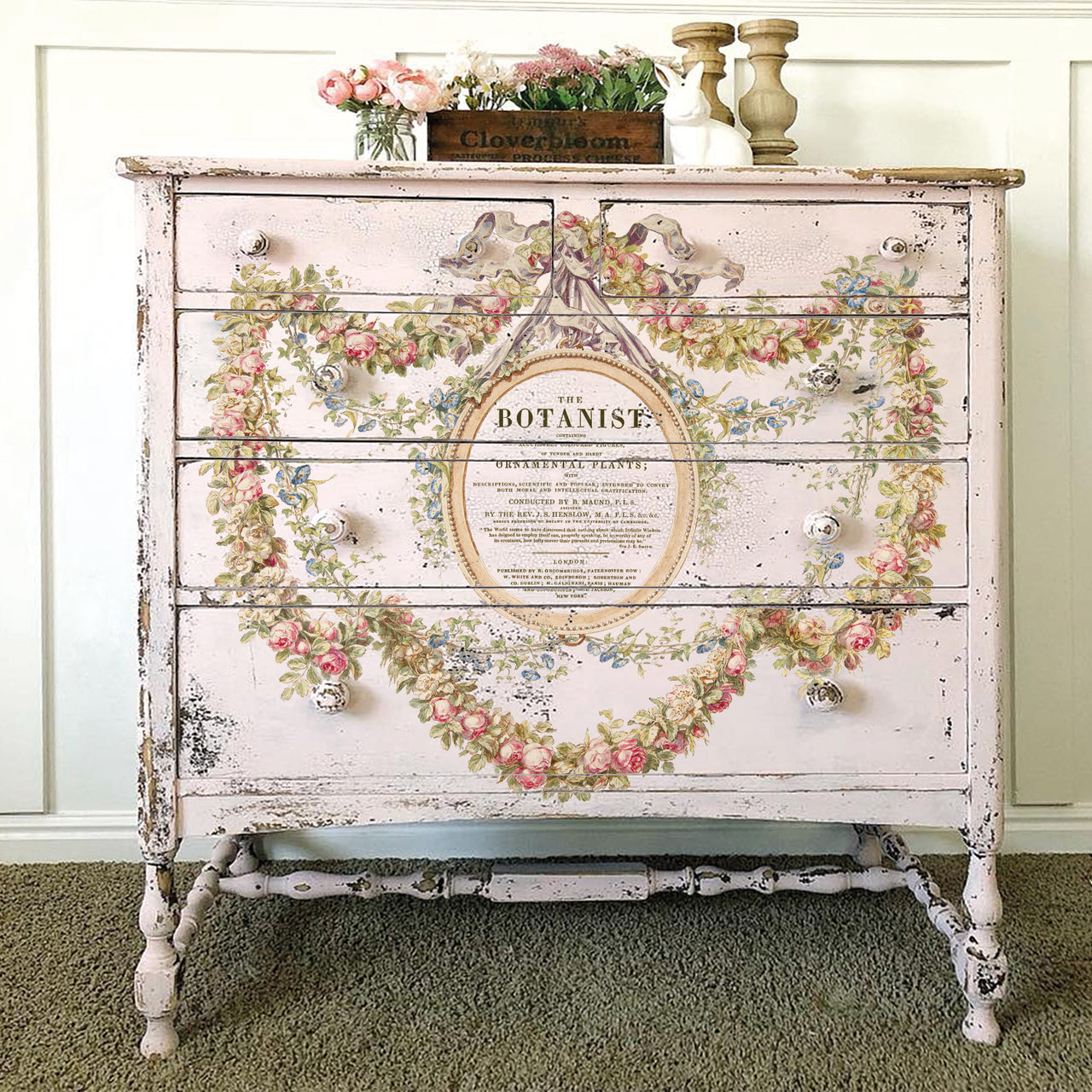 The Botanist IOD Transfer 12x16 Pad™-Iron Orchid Designs