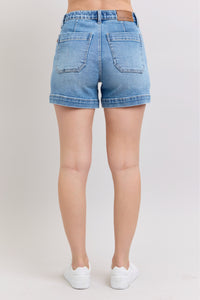 Thumbnail for Judy Blue Drawstring Jogger Shorts - Vintage Wash