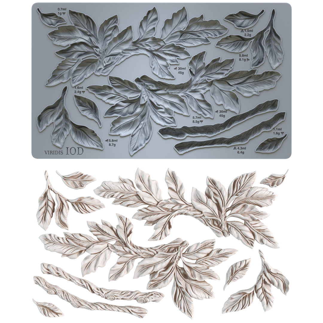 Viridis 6"x10" - IOD Decor Mould™ - Iron Orchid Designs