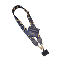Thumbnail for Clip & Go Crossbody Strap with Pouch - Leopard Collection
