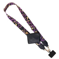 Thumbnail for Clip & Go Crossbody Strap with Pouch - Leopard Collection