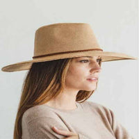 Thumbnail for Best seller Fashion Classic Wide Brim Suede Primium Hat Wid