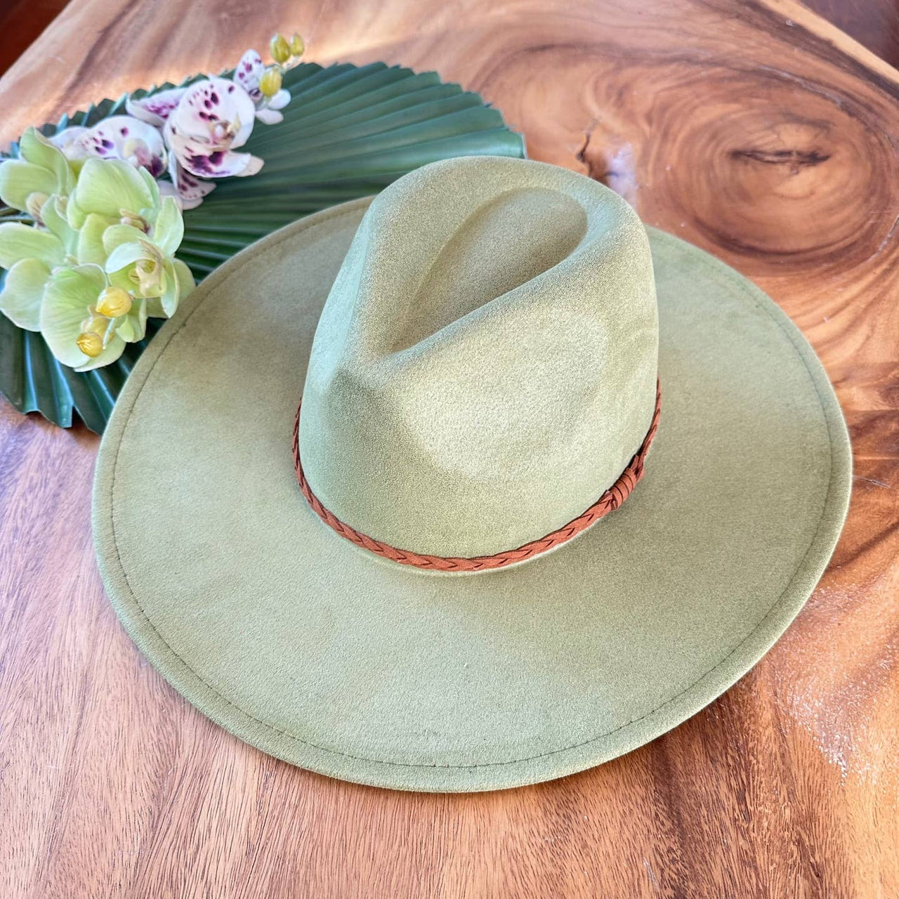 Best seller Fashion Classic Wide Brim Suede Primium Hat Wid