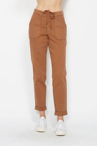 Thumbnail for Judy Blue Garment Dyed Cuffed Jogger