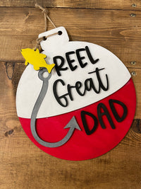 Thumbnail for Reel Great Dad Sign Craft Kit