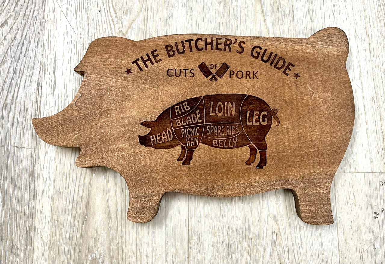 Farmhouse Cutting Boards Custom Engraved.