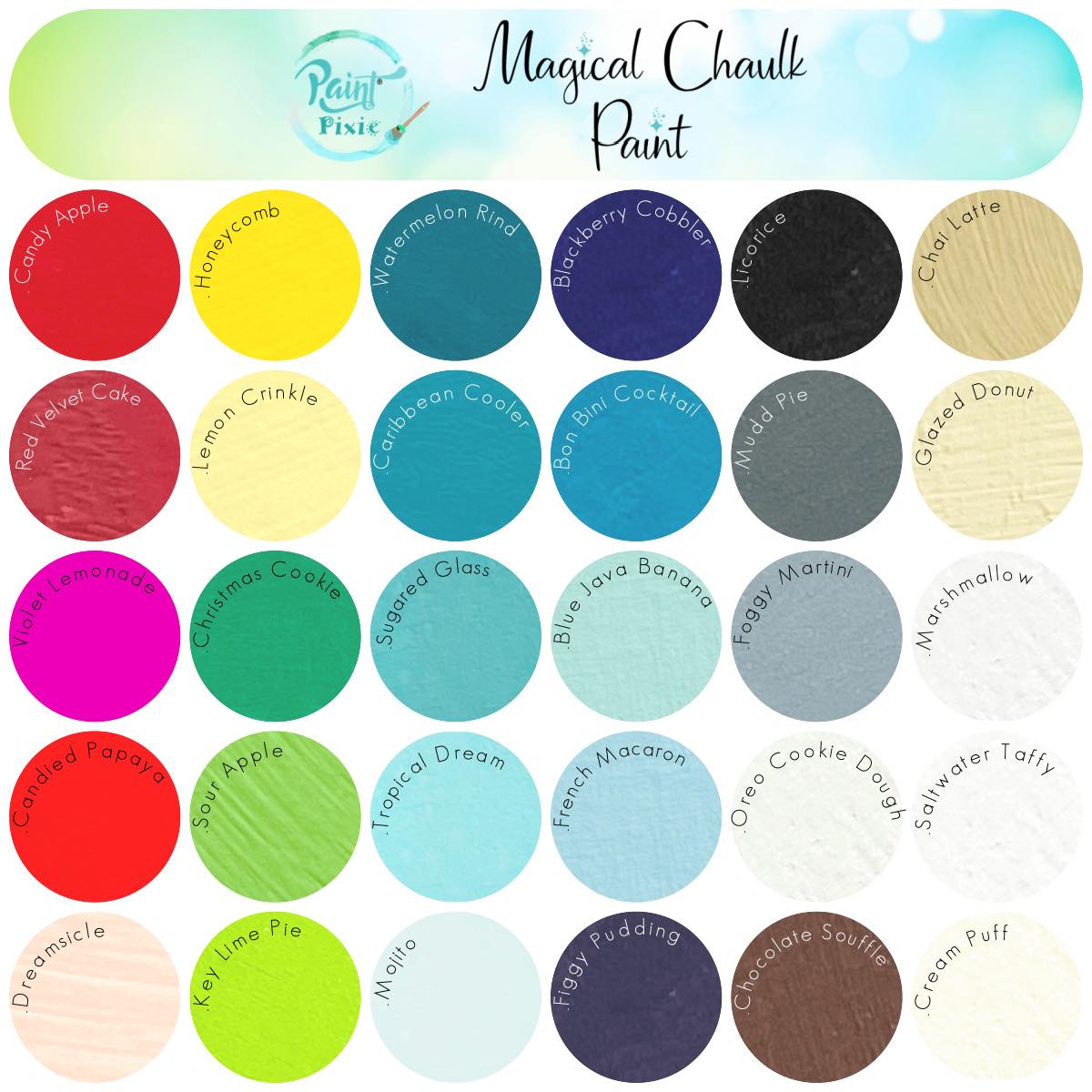 Candied Papaya - Paint Pixie Magical Chaulk Paint - Rubbish Restyled