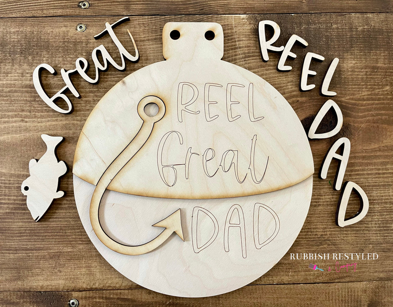 Reel Great Dad Sign Craft Kit