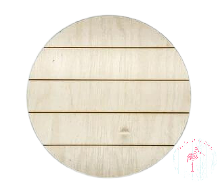 Round Shiplap Blank