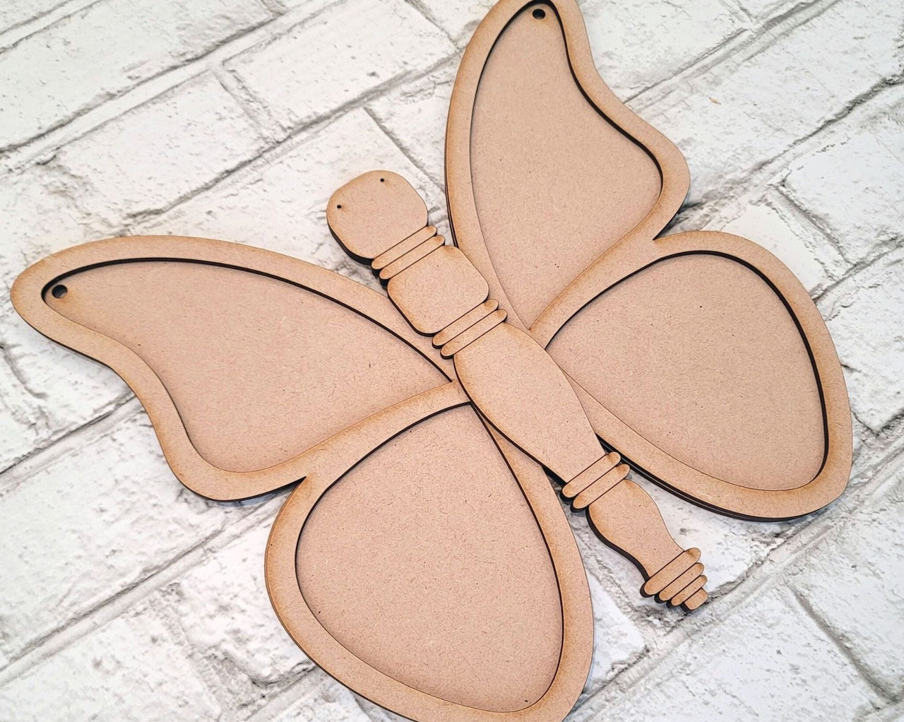 Spindle Butterfly 3-D Layered Wood Blank