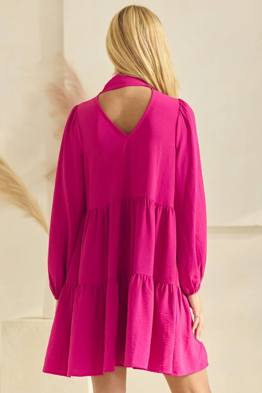 Versatile Multi-Way Airflow Tired Dress