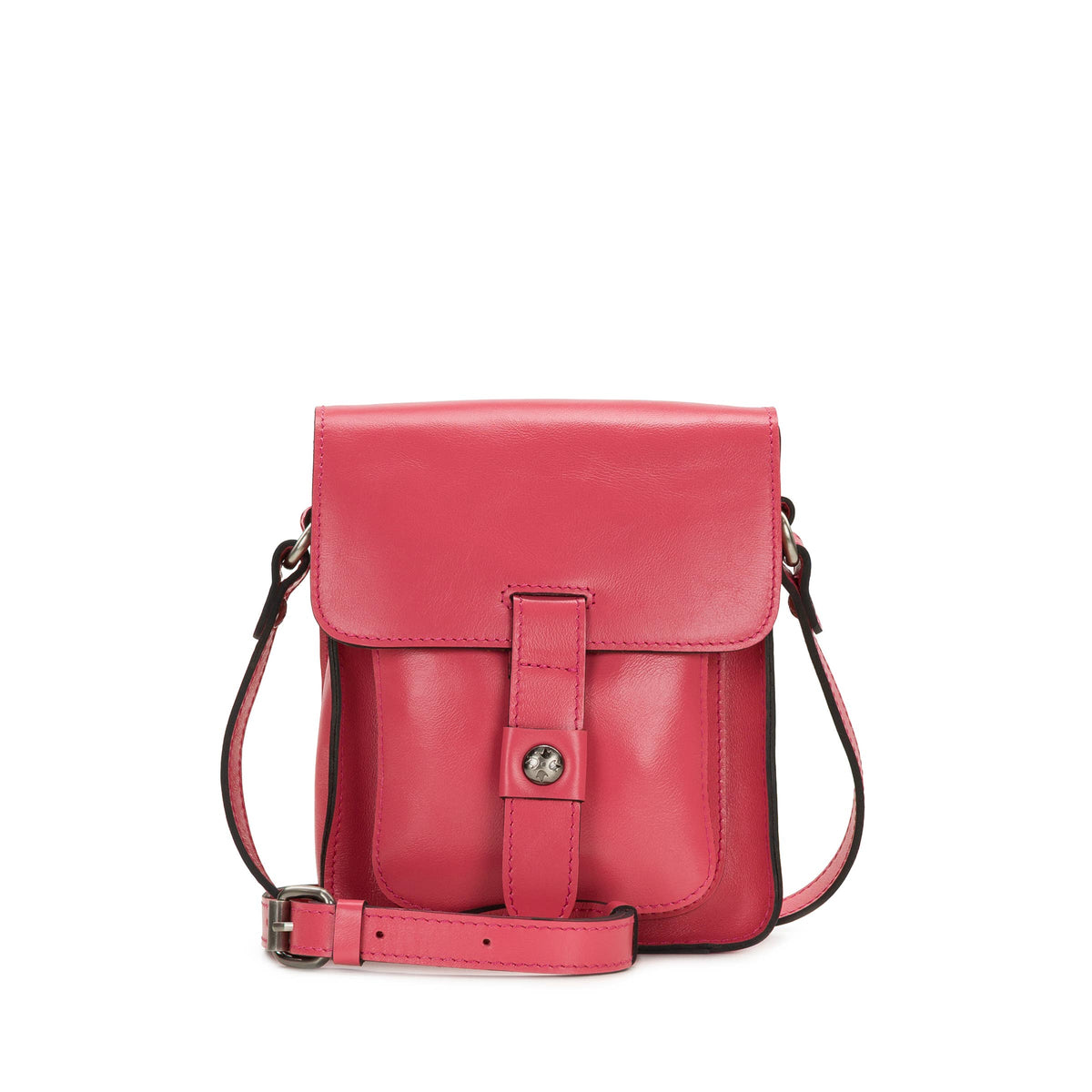Patricia Nash Lari Crossbody | Pink Vintage Distressed Leather