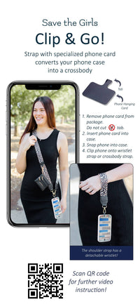 Thumbnail for Clip & Go Crossbody Strap w/Zippered Pouch