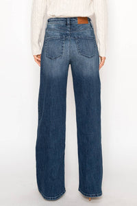 Thumbnail for INSEAM TRANFORM TUMMY CONTROL HIGH RISE A-WIDE JEANS