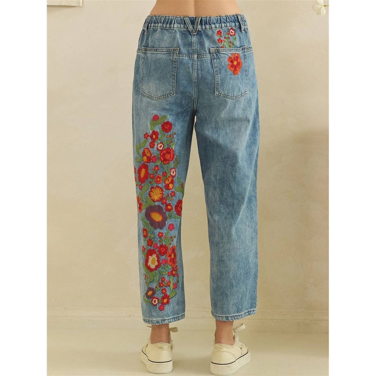 The Dahlia Embroidered Jeans