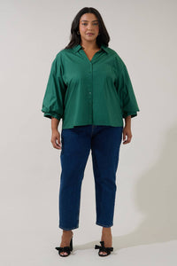 Thumbnail for Chalet Button Down Top Curve