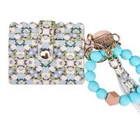 Thumbnail for Petunia Keychain Wristlet Wallet