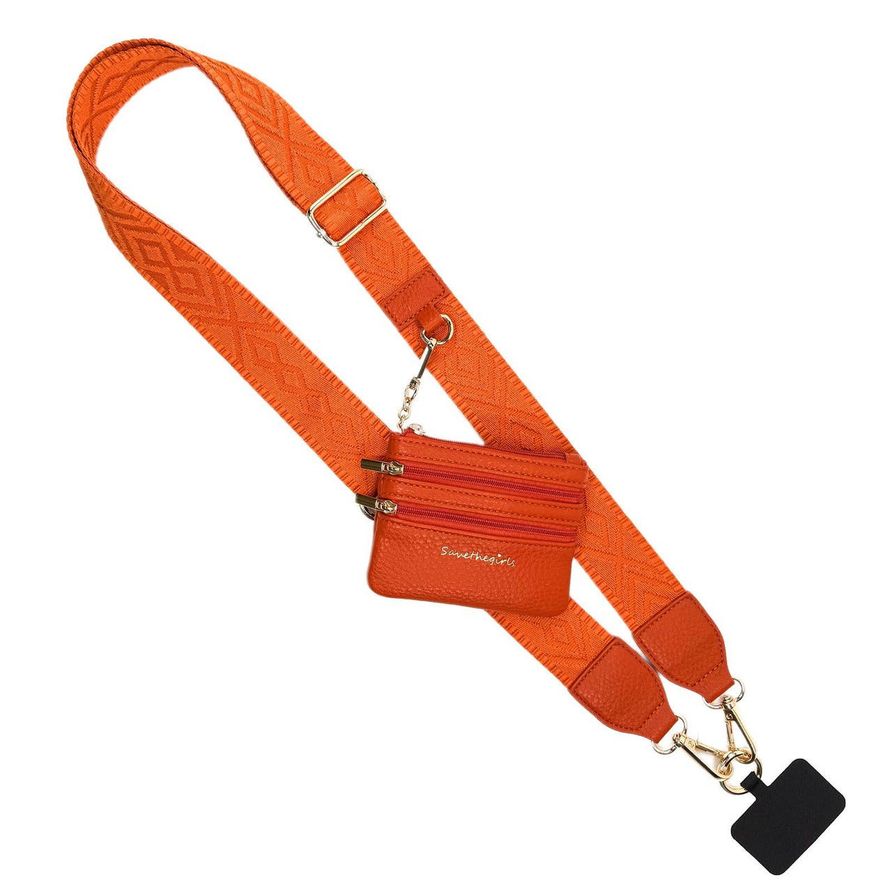 Clip & Go Strap with Zippered Pouch Classic