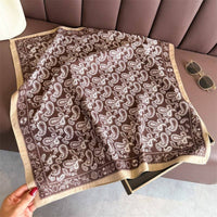Thumbnail for Fashion Print Square Scarf