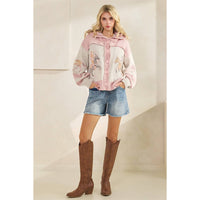 Thumbnail for Sweater with Horse Print