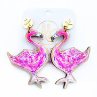 Thumbnail for Pink Flamingo Dangle